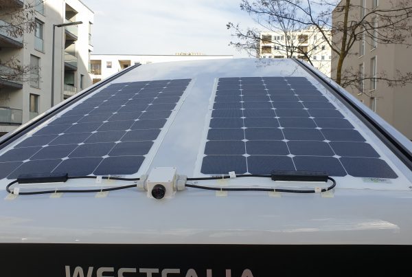 Solarpanels Solarmodule Aufstelldach Westfalia Columbus
