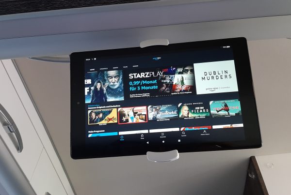 Camper Streaming mit Amazon Fire Tablet Westfalia Columbus 540d Wohnmobil TV