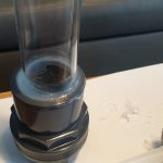 Quarzglas Tauchrohr mit Tankdurchführung2